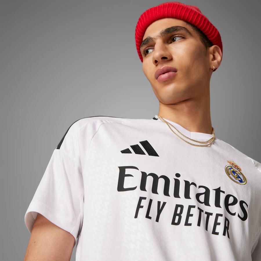 Adidas Real Madrid 2024 25 Home Shirt Wit- Heren Wit