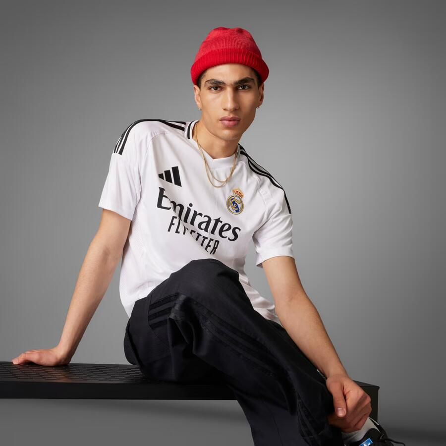 Adidas Real Madrid 2024 25 Home Shirt Wit- Heren Wit - Foto 4