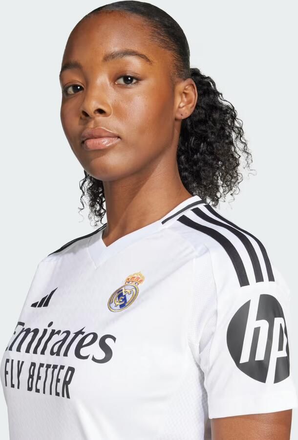Adidas T-shirt Korte Mouw Maillot officiel Real Madrid blanc - Foto 4
