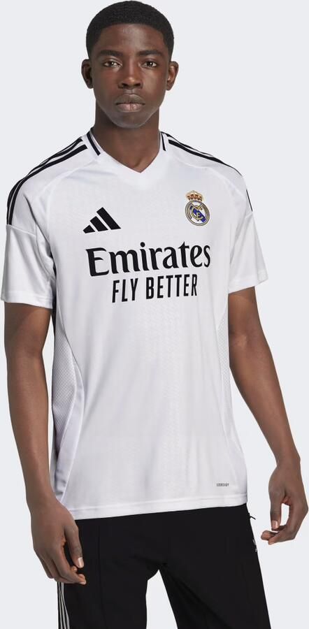 Adidas Real Madrid 2024 25 Home Shirt Wit- Heren Wit - Foto 5