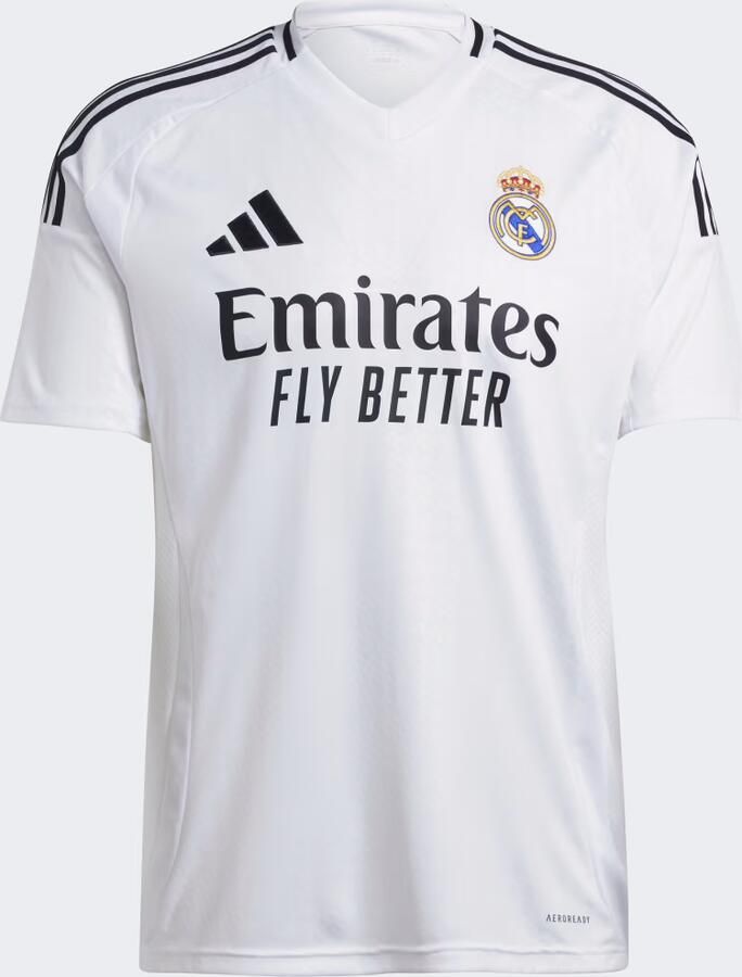 Adidas Real Madrid 2024 25 Home Shirt Wit- Heren Wit - Foto 3