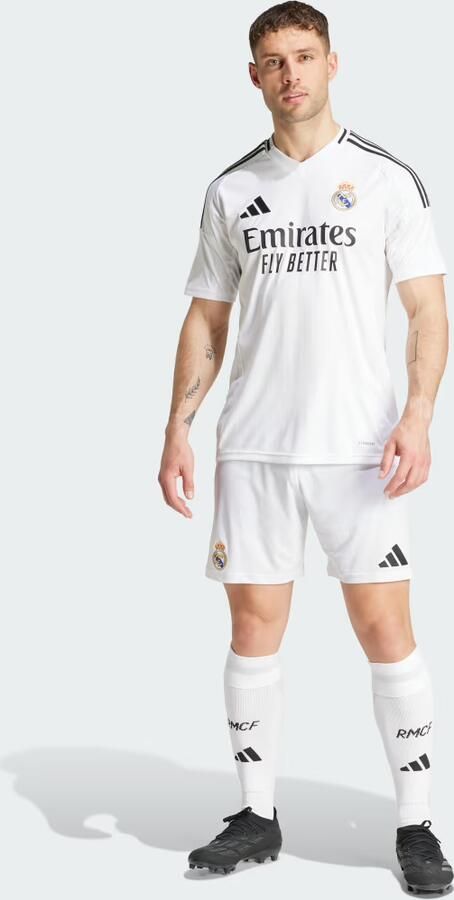 Adidas Real Madrid 2024 25 Home Shorts White- Heren White - Foto 5