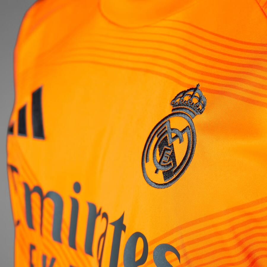 Adidas Real Madrid 2024 25 Away Shirt Crew Orange- Heren Crew Orange - Foto 2