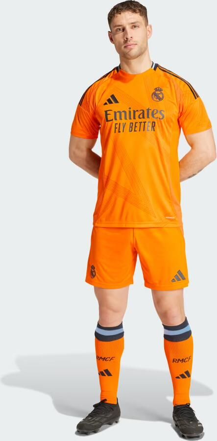 Adidas Real Madrid 2024 25 Away Shorts Crew Orange Crew Orange - Foto 6