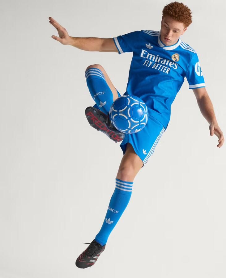 Adidas Real Madrid 25 26 Authentiek Derde Shirt Blauw- Heren Blauw - Foto 5