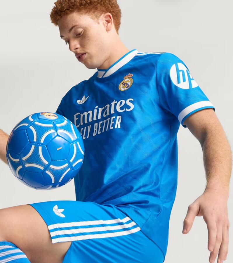 Adidas Real Madrid 25 26 Authentiek Derde Shirt Blauw- Heren Blauw - Foto 3