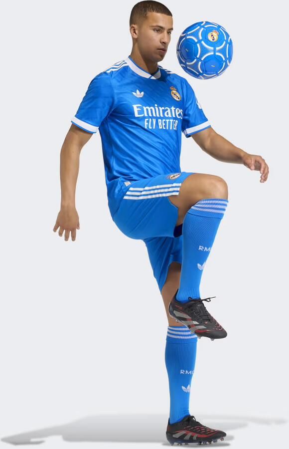 Adidas Real Madrid 25 26 Authentiek Derde Shirt Blauw- Heren Blauw - Foto 3