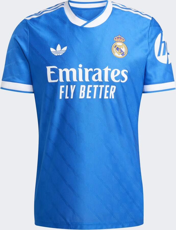 Adidas Real Madrid 25 26 Authentiek Derde Shirt Blauw- Heren Blauw - Foto 2