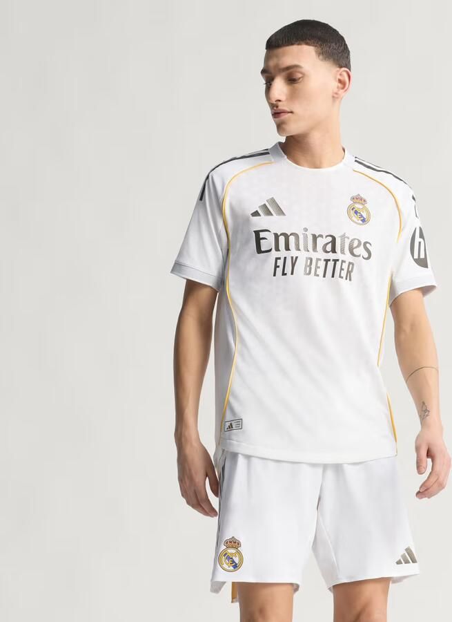 Adidas Real Madrid 2025 26 Match Home Shirt Wit- Heren Wit - Foto 7
