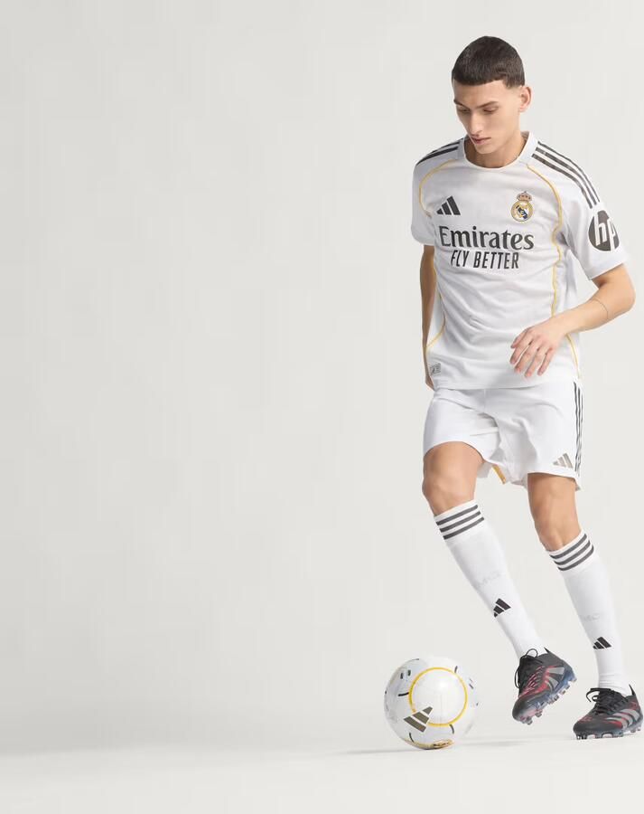 Adidas Real Madrid 2025 26 Match Home Shirt Wit- Heren Wit - Foto 4