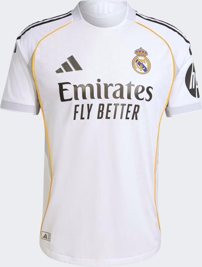 Adidas Real Madrid 2025 26 Match Home Shirt Wit- Heren Wit - Foto 3