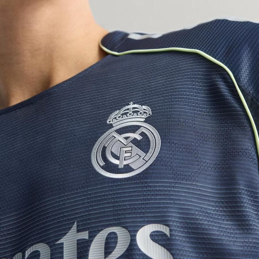 Adidas Real Madrid 2025 26 Match Away Shirt Blauw- Heren Blauw