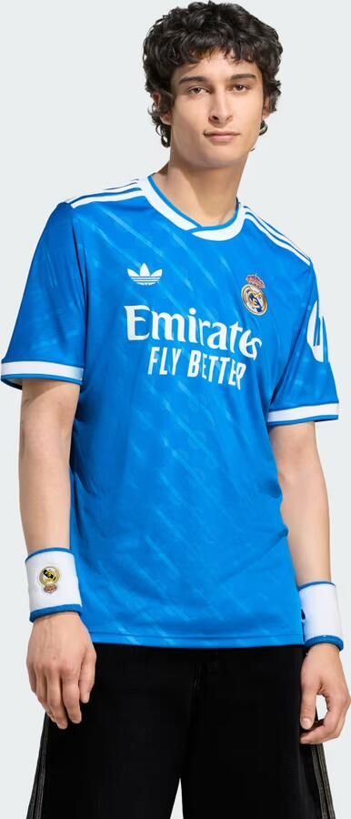 Adidas Originals Real Madrid 25 26 Derde Shirt Blauw- Heren Blauw - Foto 6