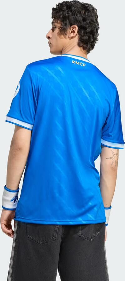 Adidas Originals Real Madrid 25 26 Derde Shirt Blauw- Heren Blauw - Foto 5