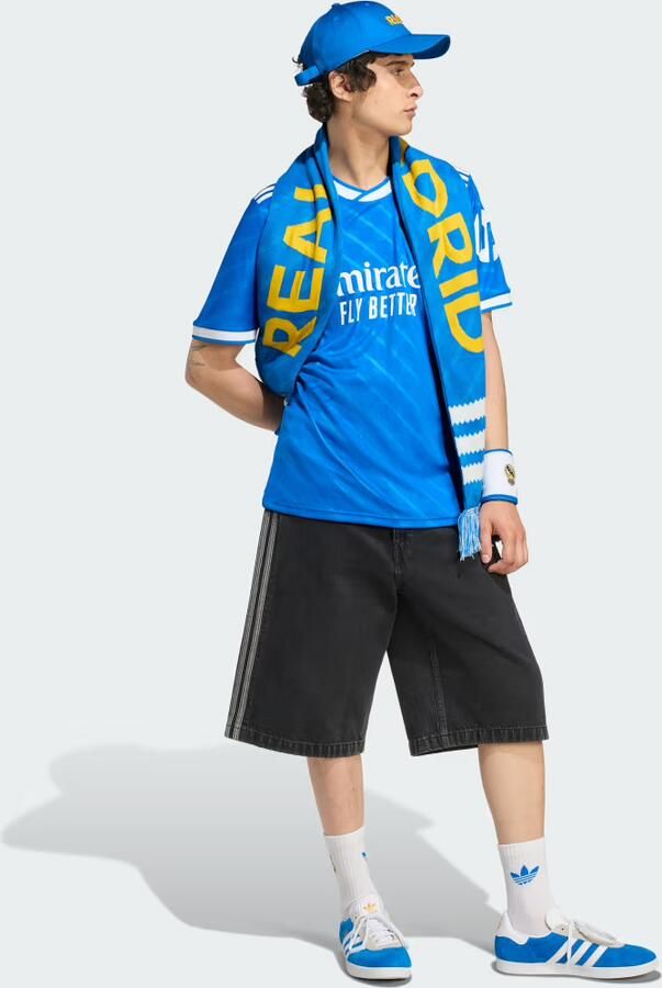 Adidas Originals Real Madrid 25 26 Derde Shirt Blauw- Heren Blauw - Foto 4
