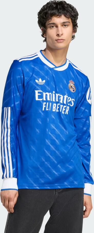 Adidas Real Madrid 25 26 Derde Shirt met Lange Mouwen