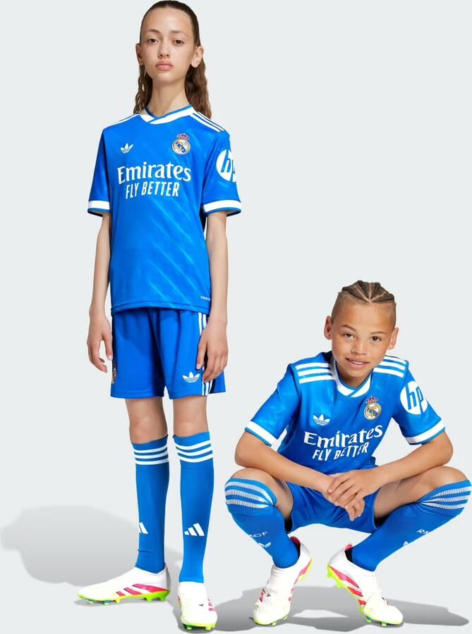 Adidas Real Madrid 25 26 Derde Short Kids