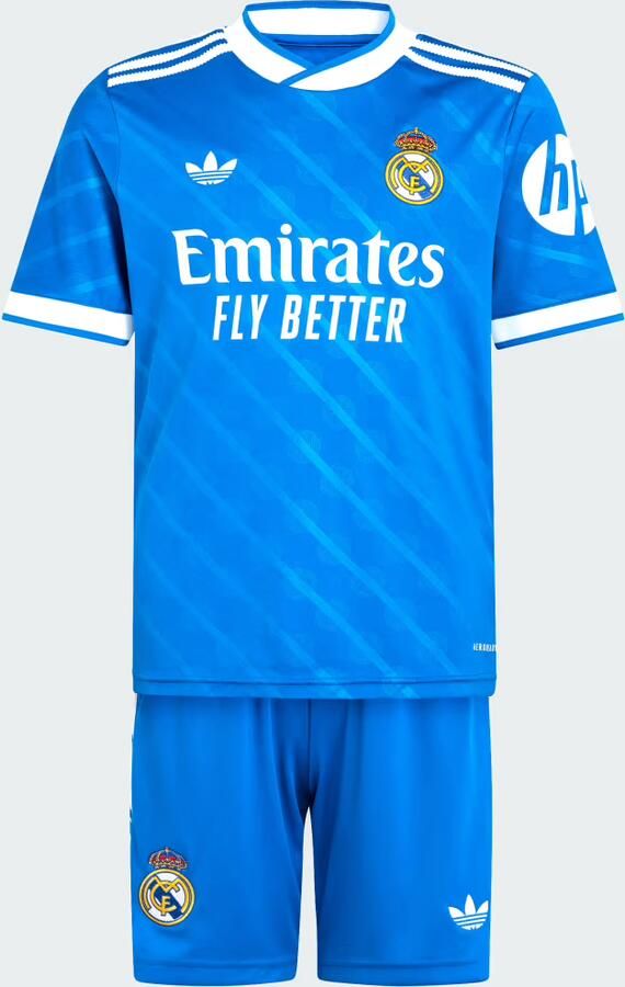 Adidas Real Madrid 25 26 Jeugd Derde Tenue Kids - Foto 3