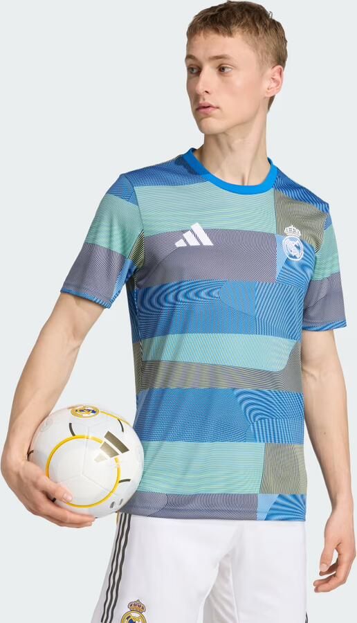 Adidas Real Madrid Pre Match Shirt Blauw- Heren Blauw - Foto 3