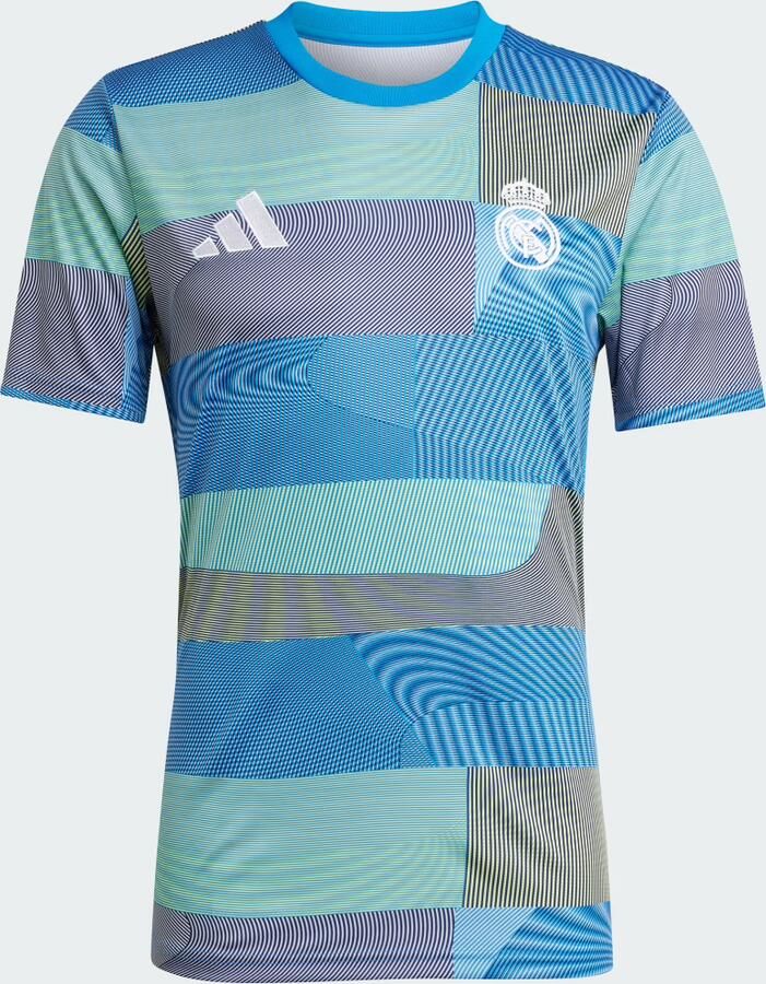Adidas Real Madrid Pre Match Shirt Blauw- Heren Blauw