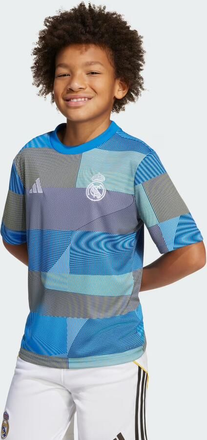Adidas Real Madrid 25 26 Pre-Match Voetbalshirt Kids - Foto 6