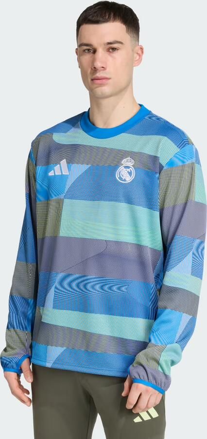 Adidas Real Madrid 25 26 Pre-Match Warm Shirt