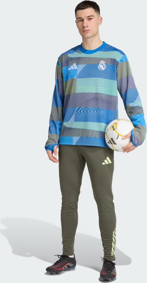 Adidas Real Madrid 25 26 Pre-Match Warm Shirt - Foto 5