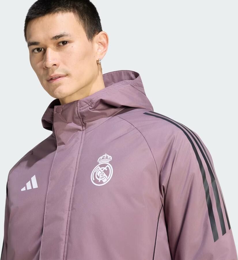 Adidas Real Madrid 25 26 Stadium Parka - Foto 3