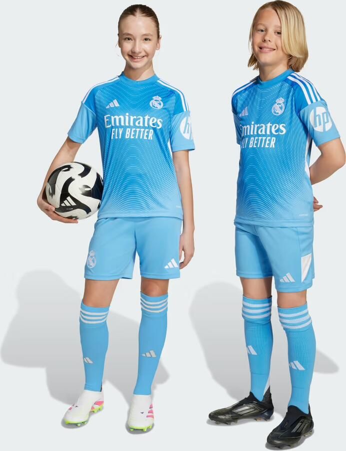 Adidas Real Madrid 25 26 Thuis Keeperstenue Jeugd