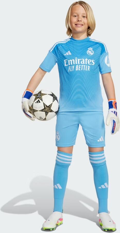 Adidas Real Madrid 25 26 Thuis Keeperstenue Jeugd - Foto 6