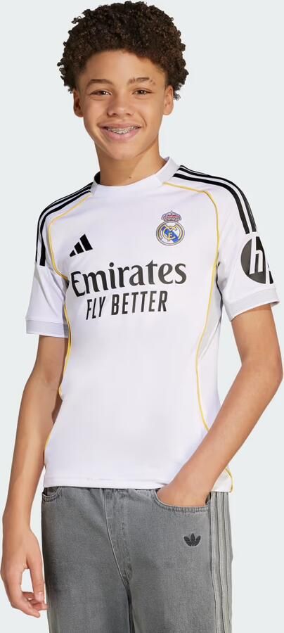 Adidas Real Madrid 25 26 Thuisshirt Kids