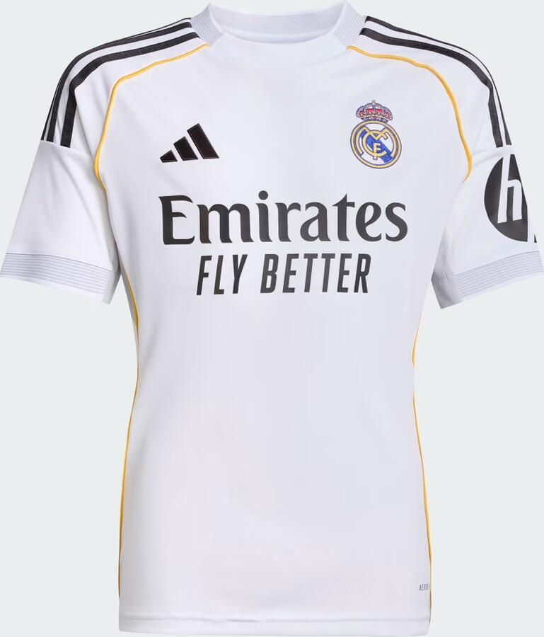 Adidas Real Madrid 25 26 Thuisshirt Kids