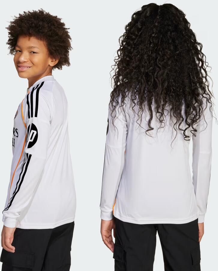 Adidas Real Madrid 25 26 Thuisshirt met Lange Mouwen - Foto 2