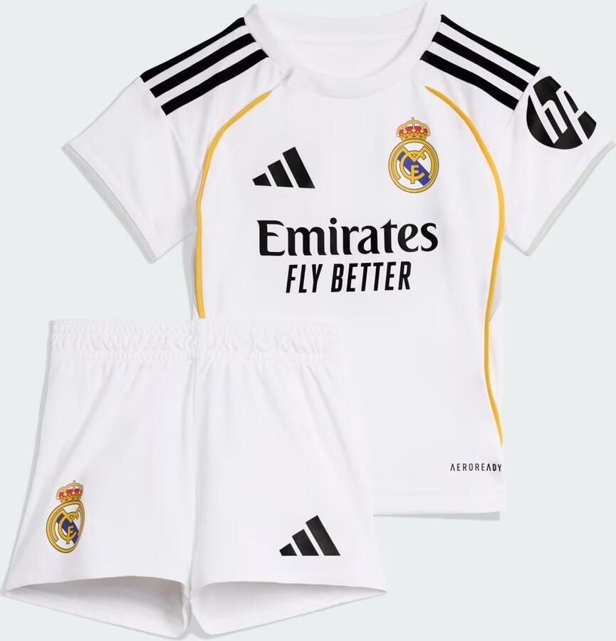 Adidas Real Madrid 25 26 Thuistenue Baby