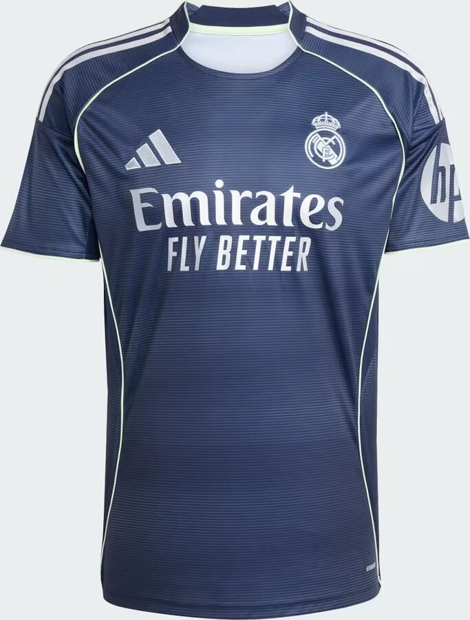 Adidas Real Madrid 2025 26 Away Shirt Blauw- Heren Blauw