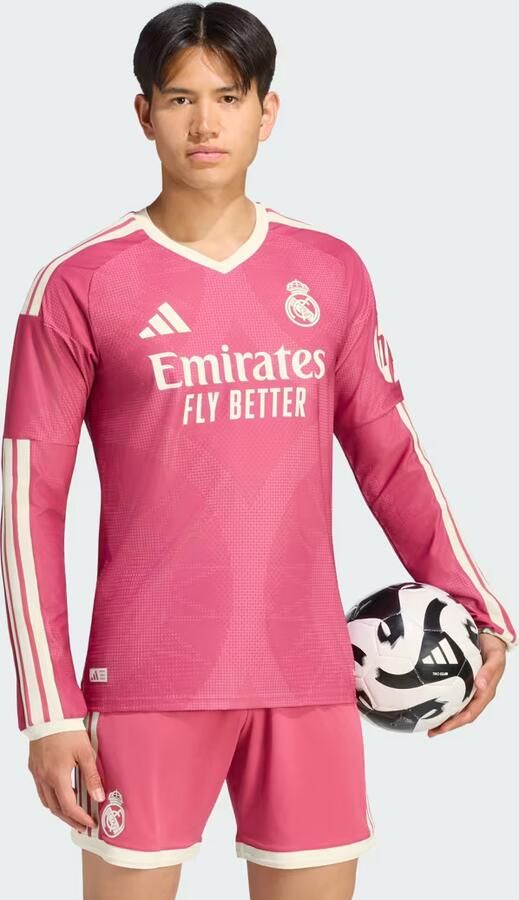 Adidas Real Madrid 26 27 Authentiek Derde Shirt met Lange Mouwen
