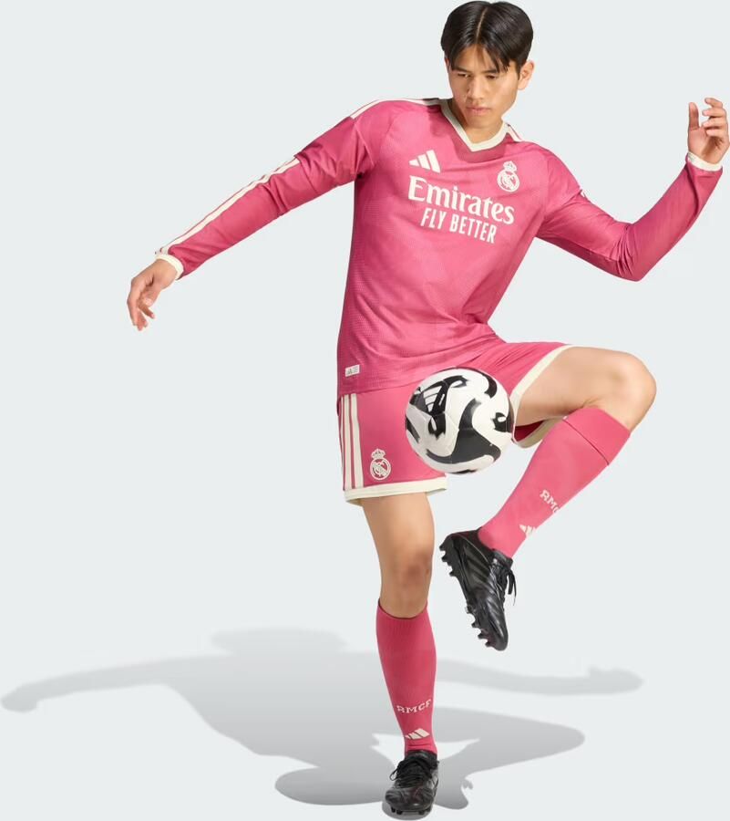 Adidas Real Madrid 26 27 Authentiek Derde Shirt met Lange Mouwen - Foto 2