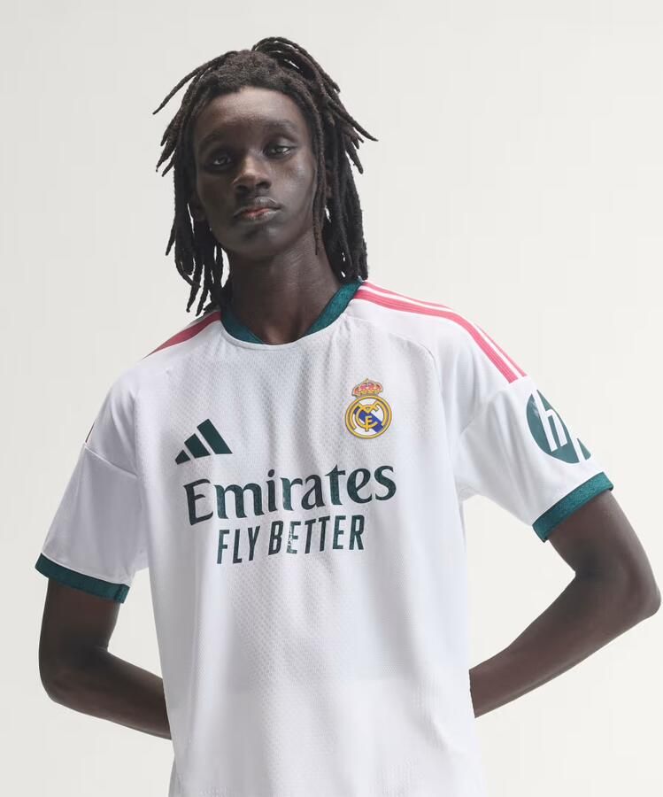 Adidas Real Madrid 2026 27 Match Home Shirt Wit- Heren Wit