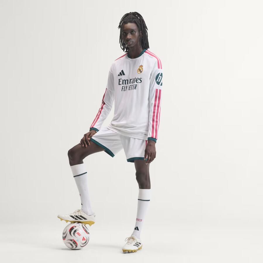 Adidas Real Madrid 26 27 Authentiek Thuisshirt met Lange Mouwen - Foto 3