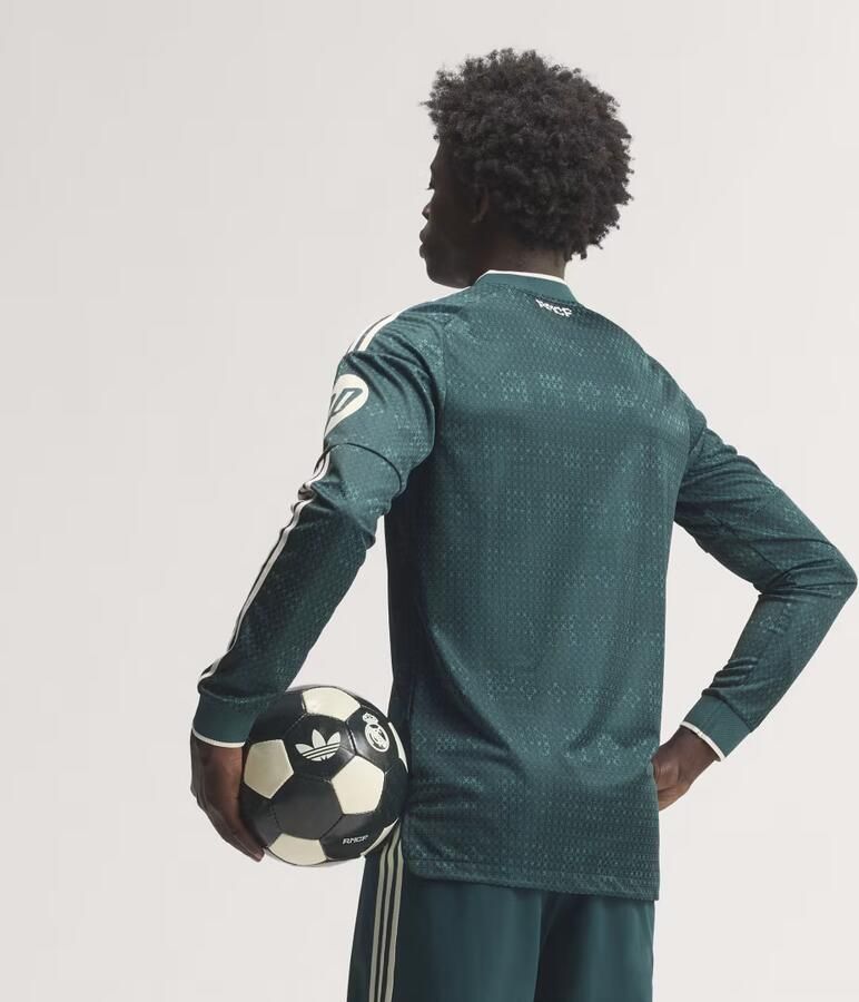 Adidas Real Madrid 26 27 Authentiek Uitshirt met Lange Mouwen - Foto 6