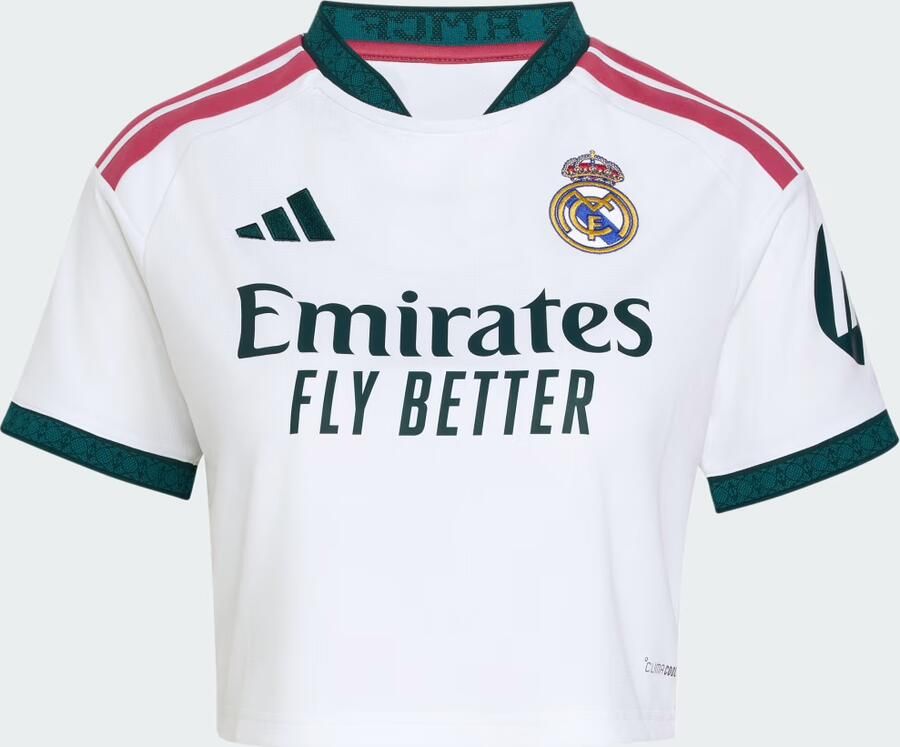 Adidas Real Madrid 26 27 Cropped Thuisshirt - Foto 3