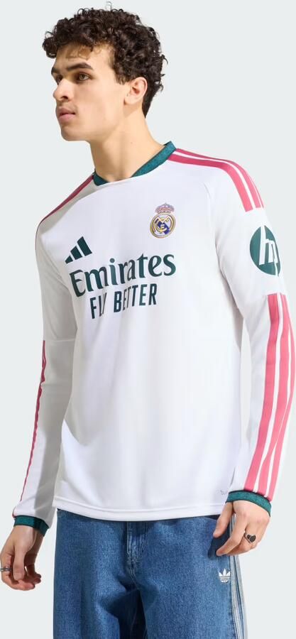 Adidas Real Madrid 26 27 Thuisshirt met Lange Mouwen