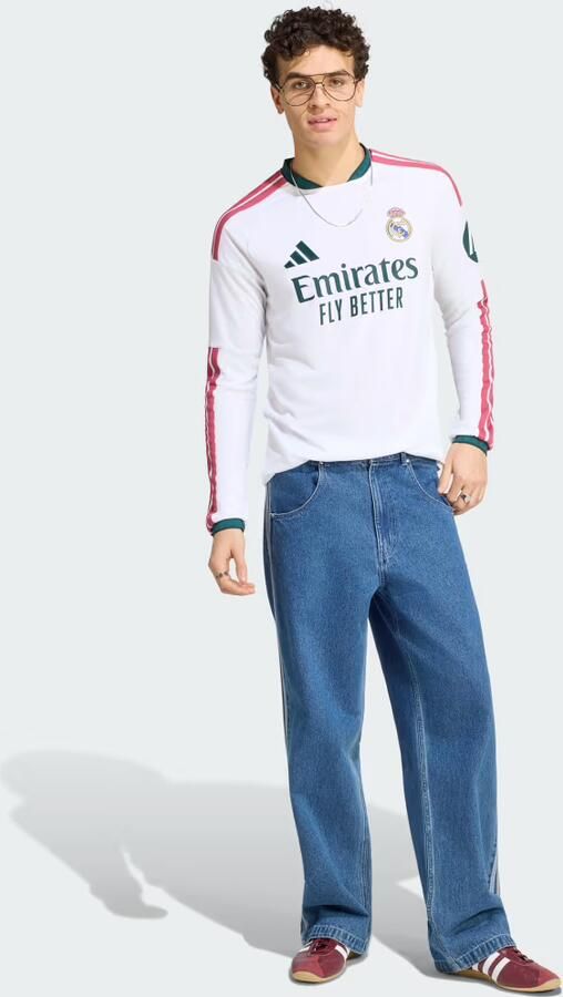 Adidas Real Madrid 26 27 Thuisshirt met Lange Mouwen - Foto 5