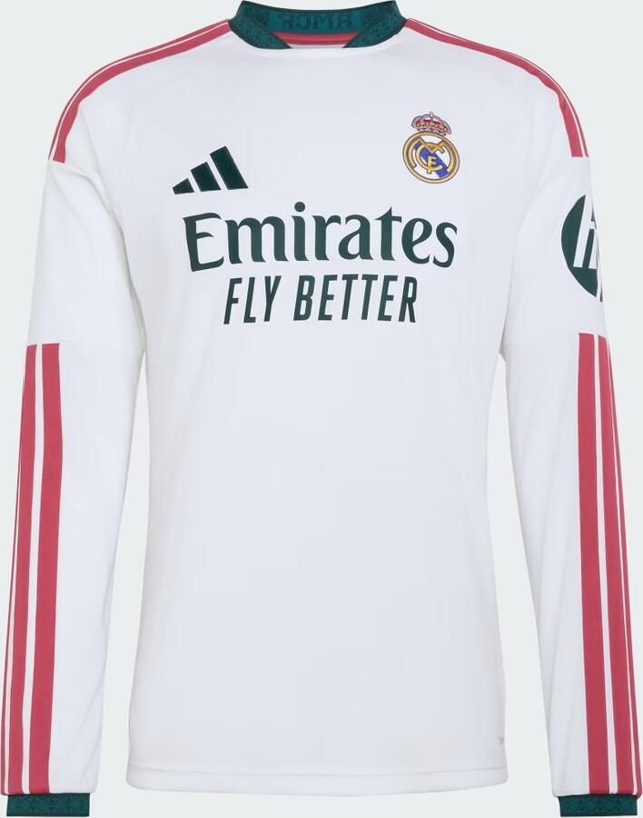 Adidas Real Madrid 26 27 Thuisshirt met Lange Mouwen - Foto 3