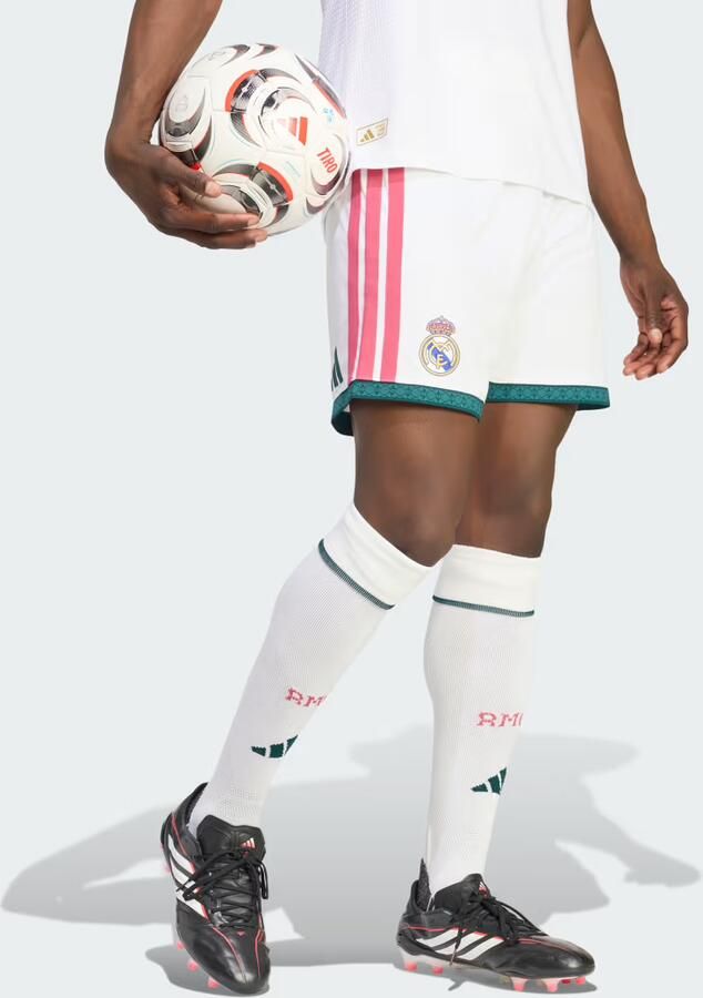 Adidas Real Madrid 2026 27 Home Shorts Wit- Heren Wit
