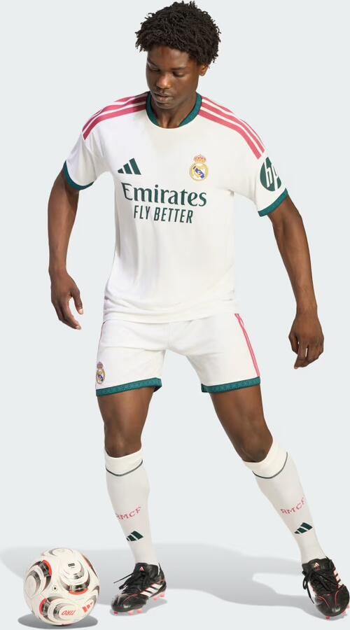 Adidas Real Madrid 2026 27 Home Shorts Wit- Heren Wit - Foto 6