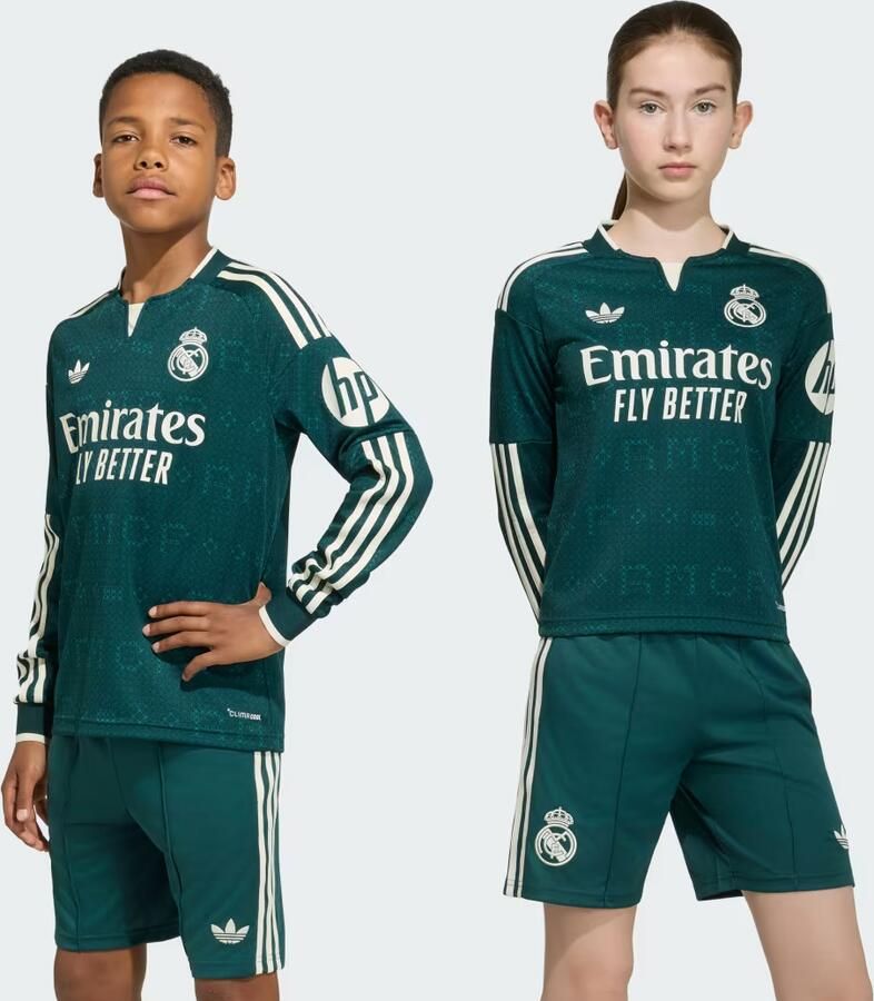 Adidas Real Madrid 26 27 Uitshirt met Lange Mouwen Kids