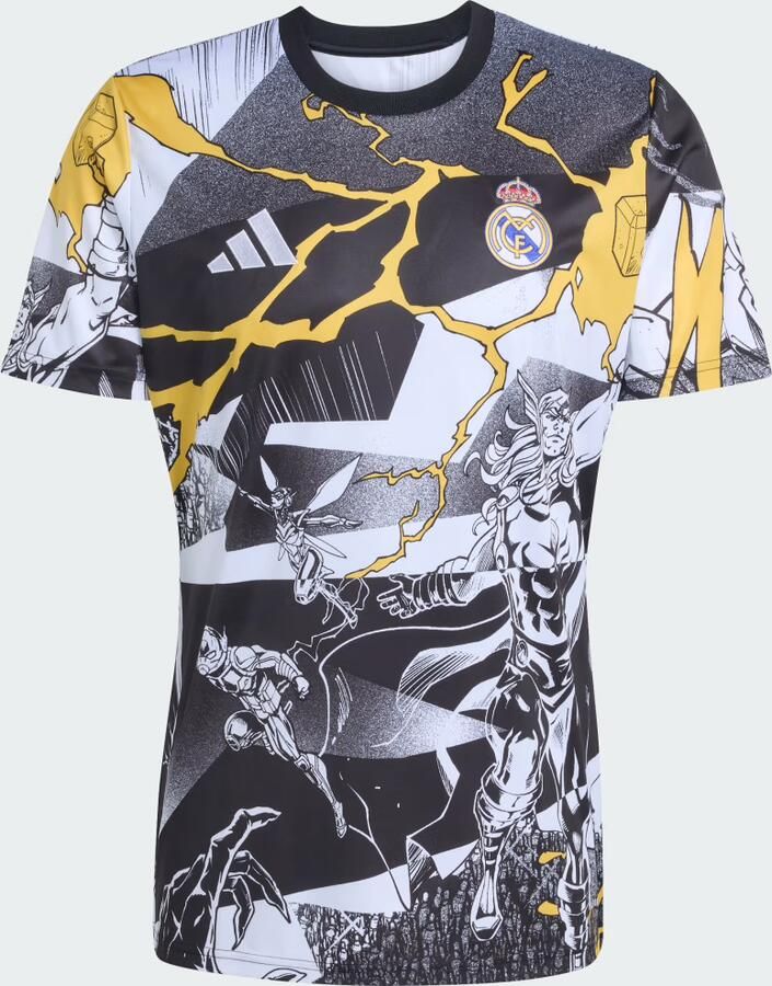 Adidas Real Madrid Avengers 25 26 Pre-Match Voetbalshirt - Foto 3
