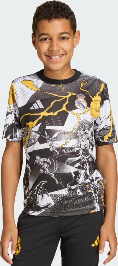 Adidas Real Madrid Avengers 25 26 Pre-Match voetbalshirt Kids - Foto 5