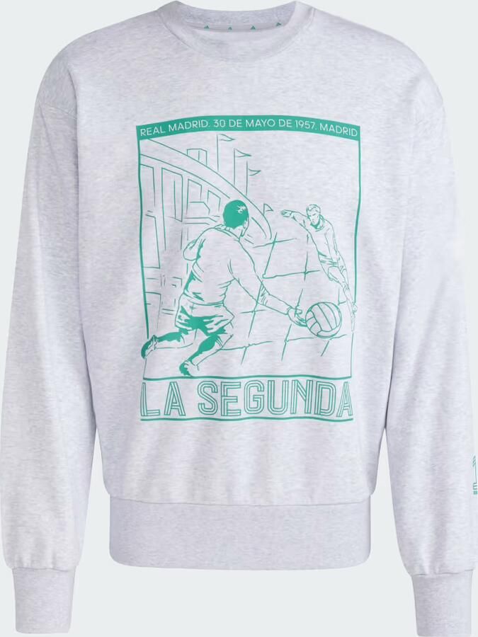 Adidas Real Madrid Heritage Sweatshirt - Foto 2